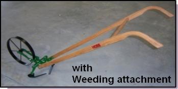Wheel Hoe set for row weeding
